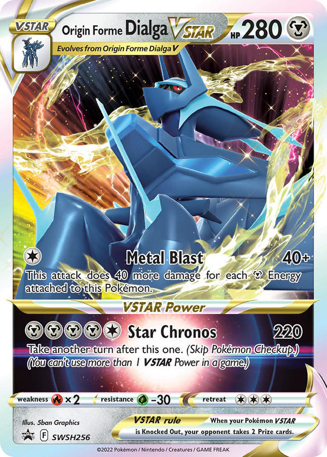 Origin Forme Dialga VSTAR Promo (SWSH256) SWSH Black Star Promos
