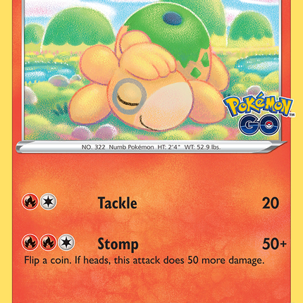 Numel Common (013/078) Pokémon GO