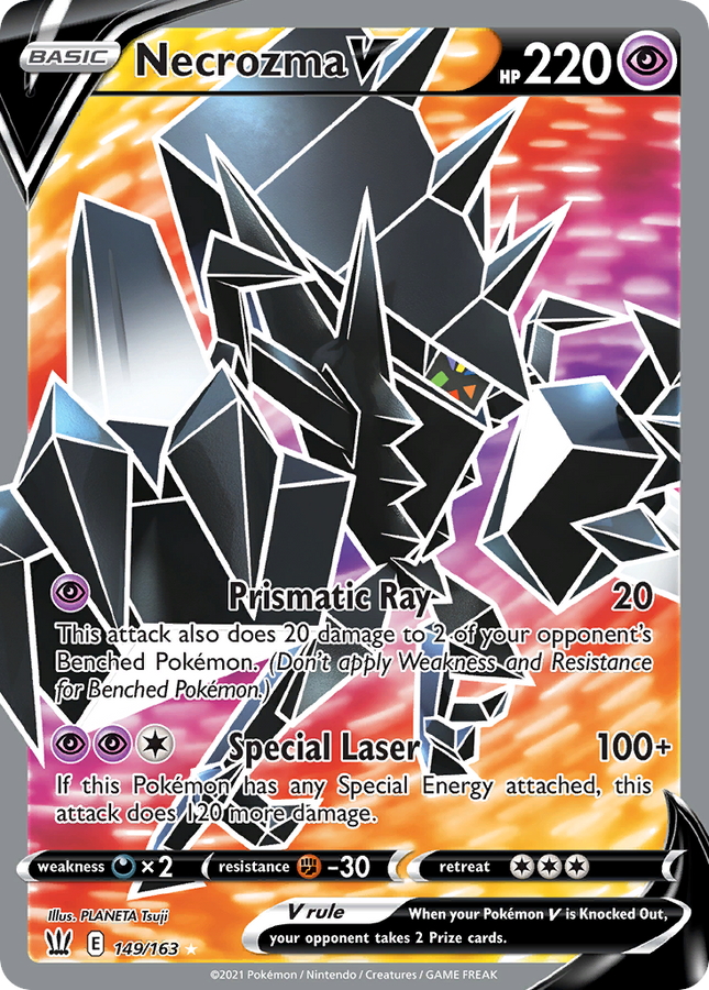 Necrozma V Rare Ultra (149/163) Battle Styles