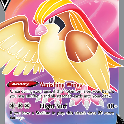 Pidgeot V Rare Ultra (188/196) Lost Origin