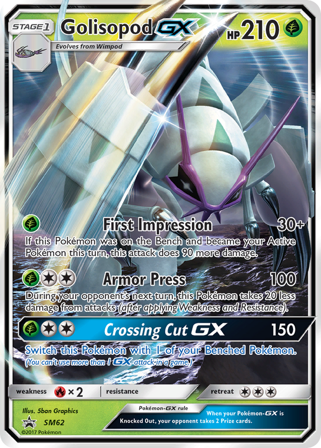Golisopod-GX Promo (SM62) SM Black Star Promos