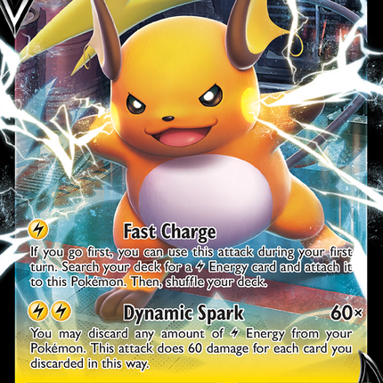 Raichu V Rare Holo V (045/172) Brilliant Stars