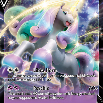 Galarian Rapidash V Promo (SWSH111) SWSH Black Star Promos