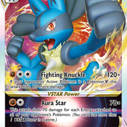 Lucario VSTAR Promo (SWSH214) SWSH Black Star Promos