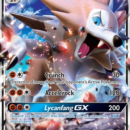 Lycanroc-GX Promo (SM14) SM Black Star Promos