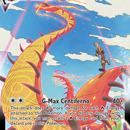 Centiskorch VMAX Rare Holo VMAX (TG15/TG30) Lost Origin Trainer Gallery