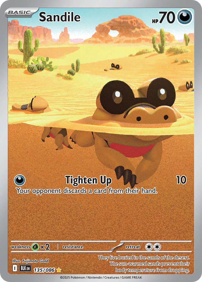 Sandile Illustration Rare (135/086) Black Bolt