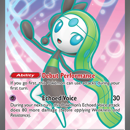 Meloetta ex Ultra Rare (159/086) Black Bolt