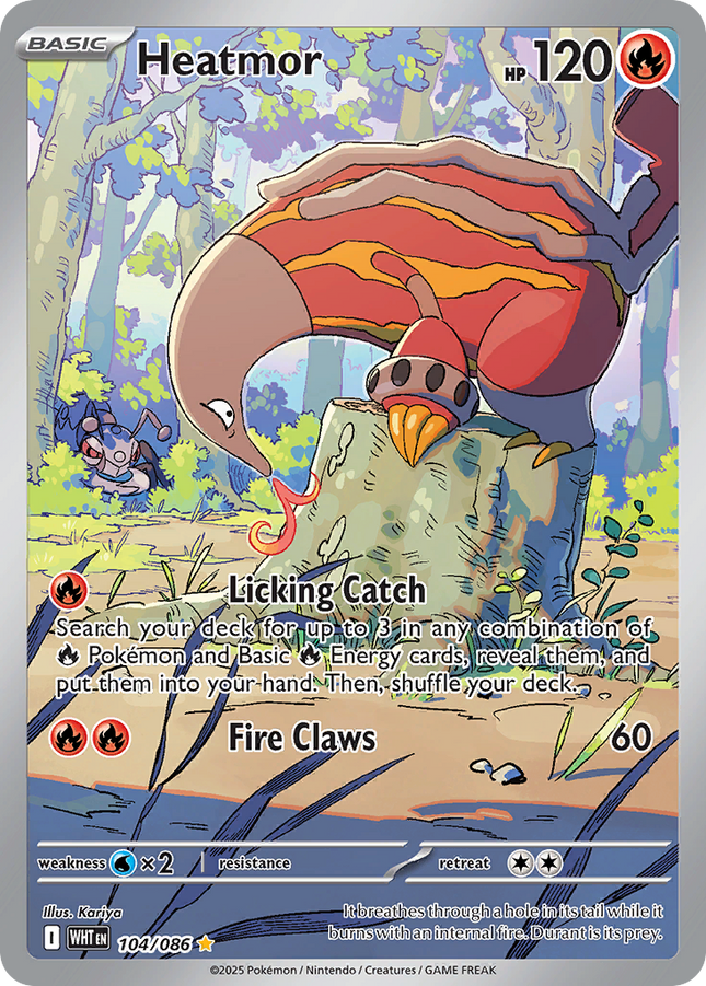 Heatmor Illustration Rare (104/086) White Flare
