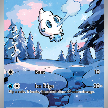 Vanillite Illustration Rare (111/086) White Flare