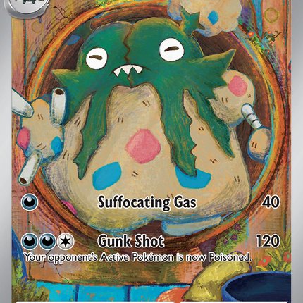 Garbodor Illustration Rare (141/086) White Flare