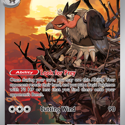 Mandibuzz Illustration Rare (145/086) White Flare