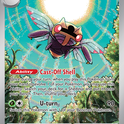 Ninjask Illustration Rare (137/132) Mega Evolution