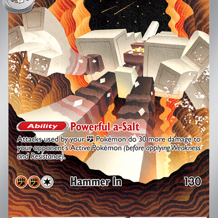 Garganacl Illustration Rare (147/132) Mega Evolution
