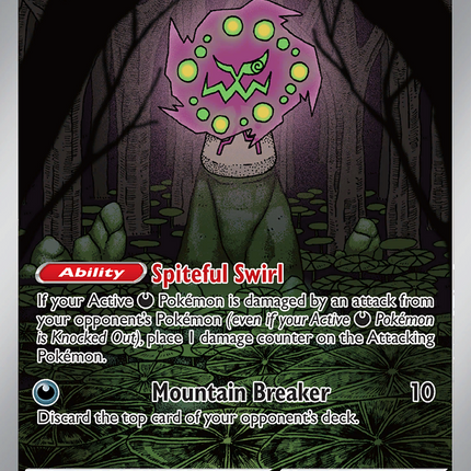 Spiritomb Illustration Rare (148/132) Mega Evolution