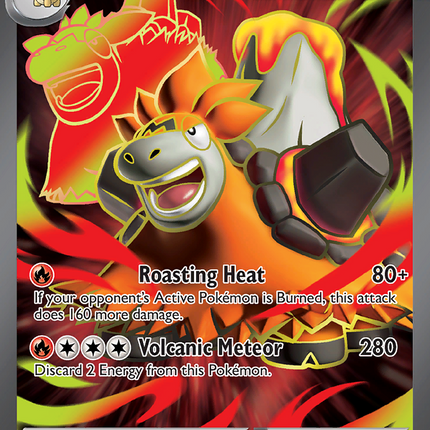 Mega Camerupt ex Ultra Rare (156/132) Mega Evolution