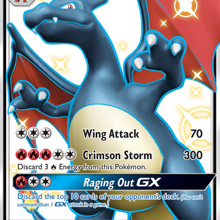 Charizard-GX Rare Shiny GX (SV49/SV94) Hidden Fates Shiny Vault
