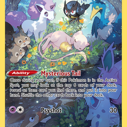 Mew Trainer Gallery Rare Holo (GG10/GG70) Crown Zenith Galarian Gallery