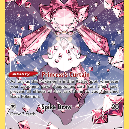 Diancie Trainer Gallery Rare Holo (GG13/GG70) Crown Zenith Galarian Gallery