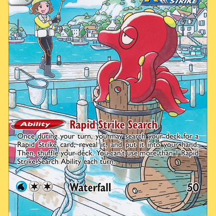 Octillery Trainer Gallery Rare Holo (TG03/TG30) Brilliant Stars Trainer Gallery