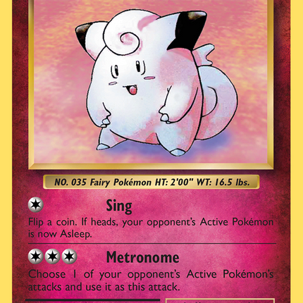 Clefairy Rare Holo (63/108) Evolutions