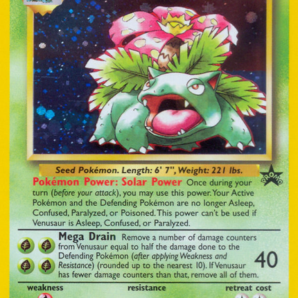 Venusaur Promo (13) Wizards Black Star Promos