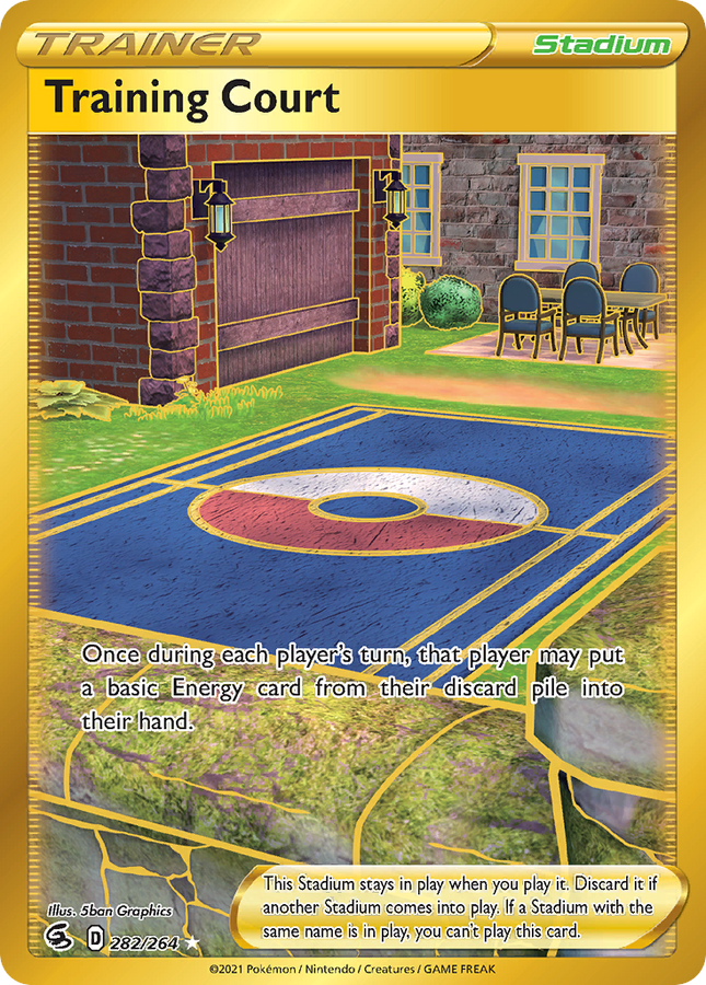 Training Court Rare Secret (282/264) Fusion Strike