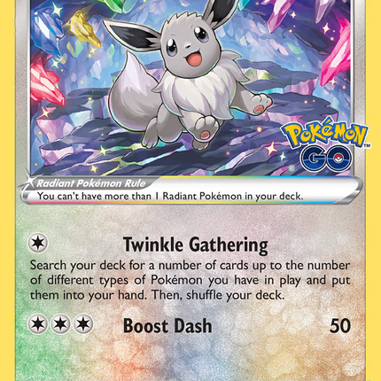 Radiant Eevee Promo (SWSH230) SWSH Black Star Promos