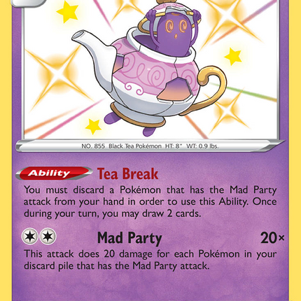 Polteageist Rare Shiny (SV053/SV122) Shining Fates Shiny Vault