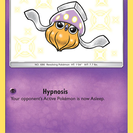 Inkay Rare Shiny (SV17/SV94) Hidden Fates Shiny Vault