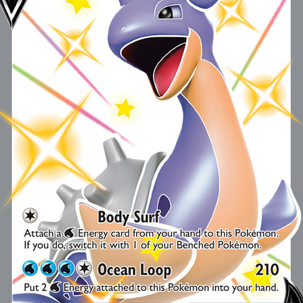 Lapras V Rare Holo V (SV110/SV122) Shining Fates Shiny Vault