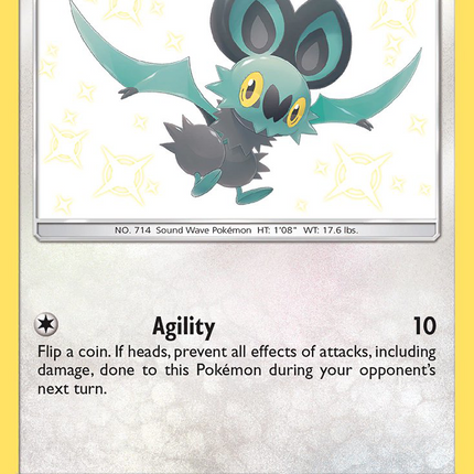 Noibat Rare Shiny (SV43/SV94) Hidden Fates Shiny Vault
