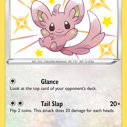 Minccino Rare Shiny (SV093/SV122) Shining Fates Shiny Vault