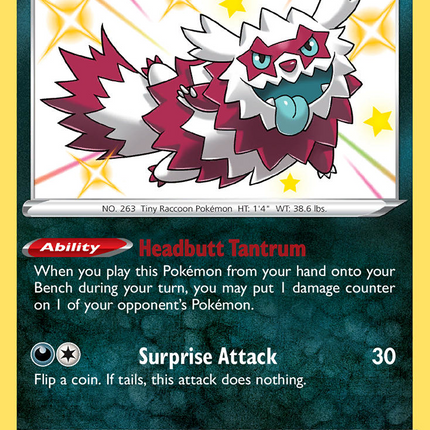 Galarian Zigzagoon Rare Shiny (SV078/SV122) Shining Fates Shiny Vault