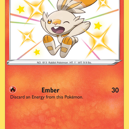 Scorbunny Rare Shiny (SV015/SV122) Shining Fates Shiny Vault