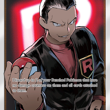 Giovanni's Exile Rare Ultra (67/68) Hidden Fates