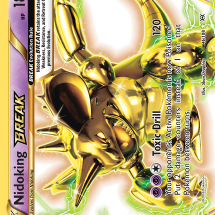 Nidoking BREAK Rare BREAK (46/108) Evolutions