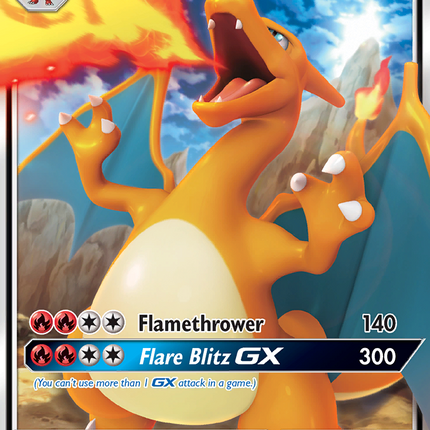 Charizard-GX Rare Holo GX (9/68) Hidden Fates
