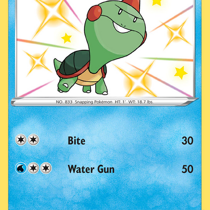Chewtle Rare Shiny (SV028/SV122) Shining Fates Shiny Vault