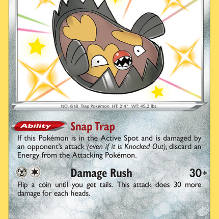 Galarian Stunfisk Rare Shiny (SV088/SV122) Shining Fates Shiny Vault