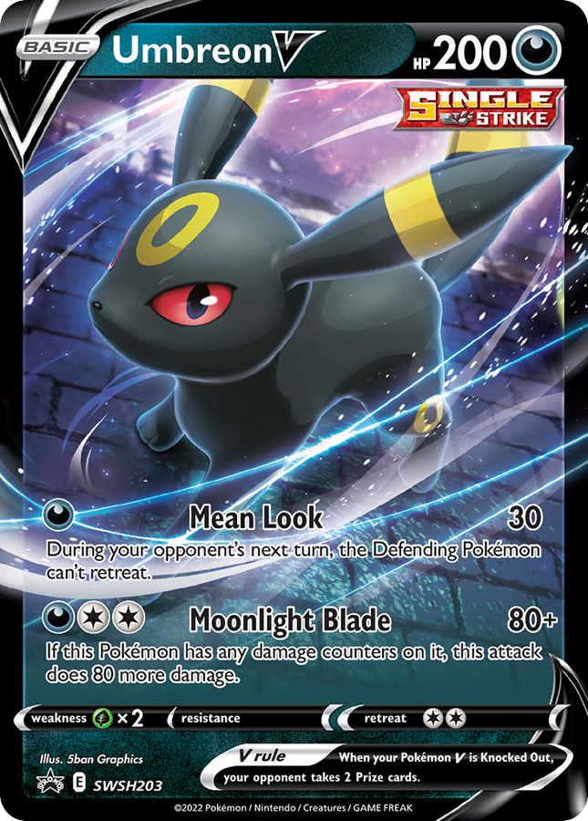 Umbreon V Promo (SWSH203) SWSH Black Star Promos