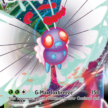 Butterfree VMAX Rare Holo VMAX (002/189) Darkness Ablaze