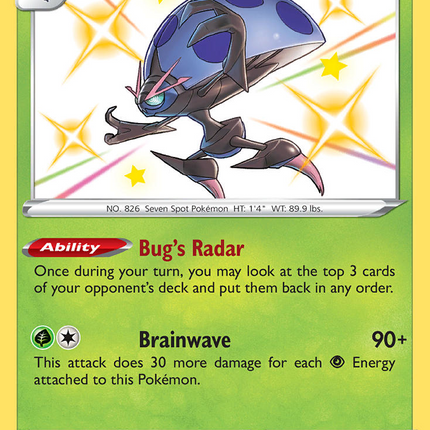 Orbeetle Rare Shiny (SV009/SV122) Shining Fates Shiny Vault
