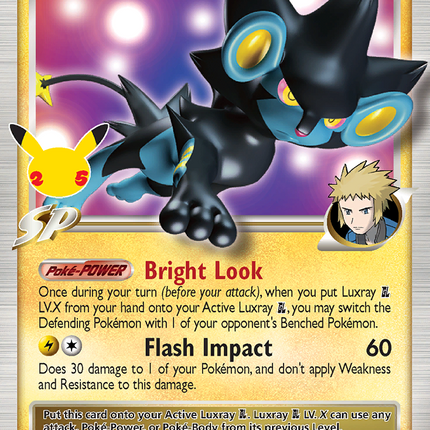 Luxray GL LV.X Classic Collection (109) Celebrations: Classic Collection