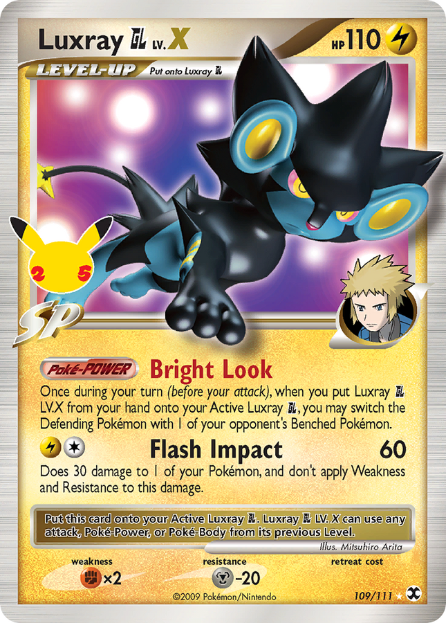 Luxray GL LV.X Classic Collection (109) Celebrations: Classic Collection