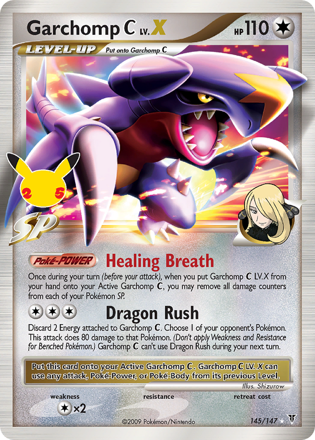 Garchomp C LV.X Classic Collection (145) Celebrations: Classic Collection