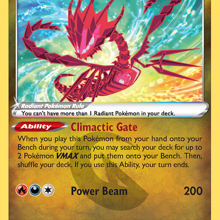 Radiant Eternatus Radiant Rare (105/159) Crown Zenith