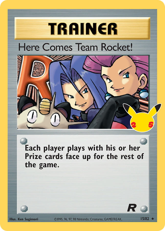 Here Comes Team Rocket! Classic Collection (15) Celebrations: Classic Collection