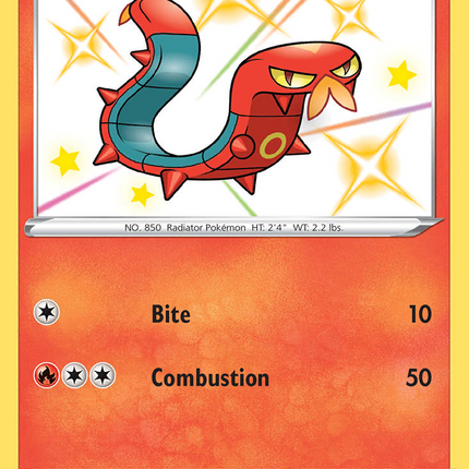Sizzlipede Rare Shiny (SV018/SV122) Shining Fates Shiny Vault
