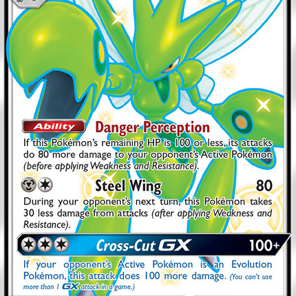 Scizor-GX Rare Shiny GX (SV72/SV94) Hidden Fates Shiny Vault